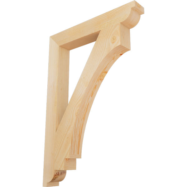 Ekena Millwork BKT04X28X40IMP02RDF