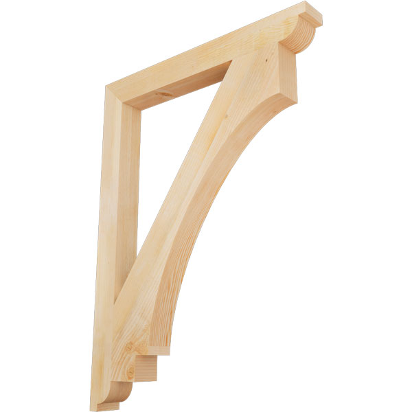 Ekena Millwork BKT04X36X48IMP02RDF