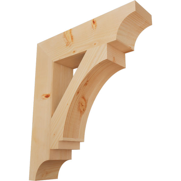 Ekena Millwork BKT06X26X30IMP08SDF