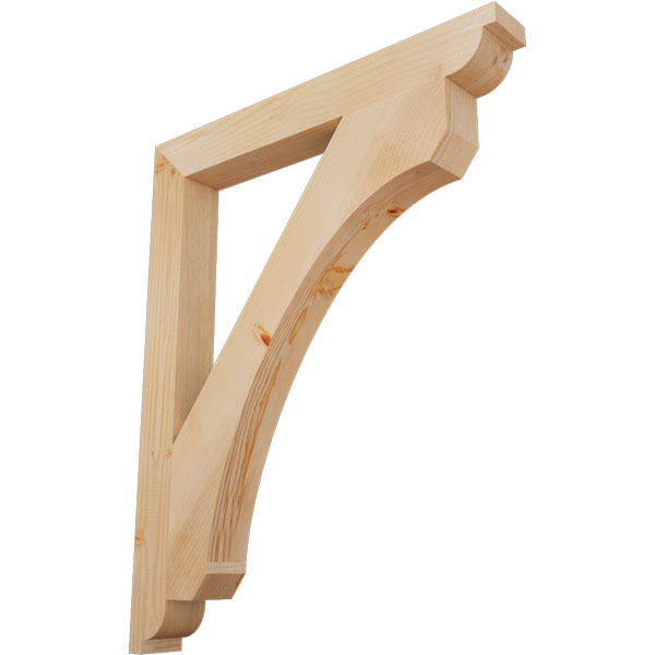 Ekena Millwork BKT04X34X42LEC02SDF