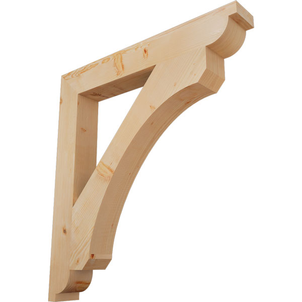 Ekena Millwork BKT06X44X48LEC02SDF