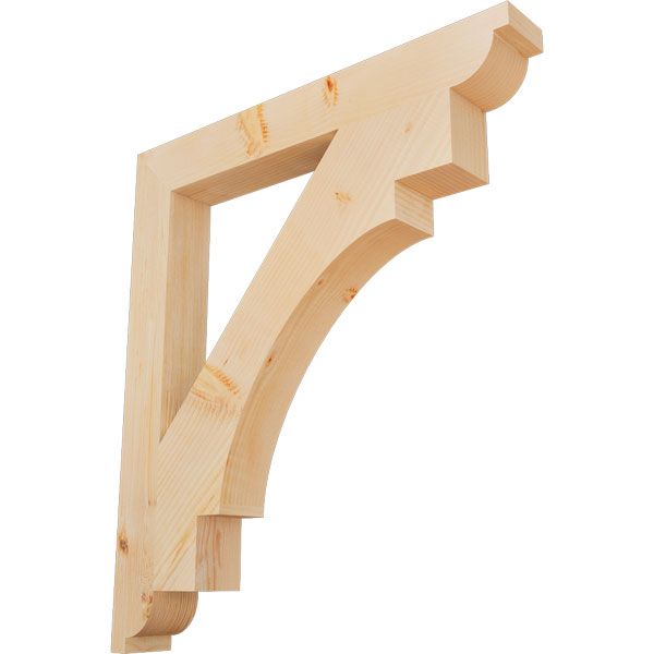 Ekena Millwork BKT04X32X36MRC02SDF