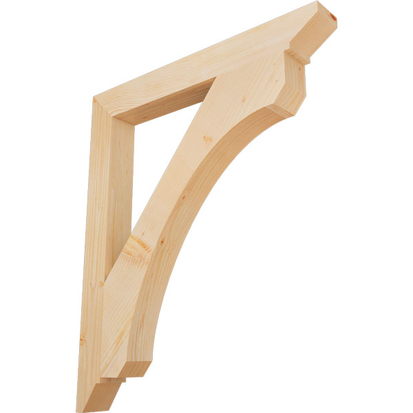 Ekena Millwork BKT04X34X40LEC07SDF
