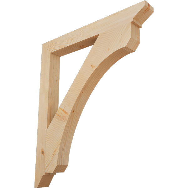 Ekena Millwork BKT04X36X42LEC07SDF