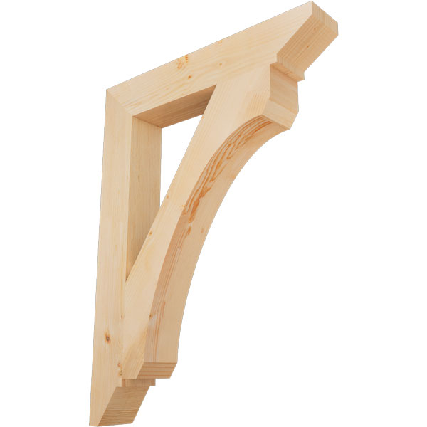 Ekena Millwork BKT06X36X48LEC07SDF