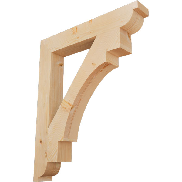 Ekena Millwork BKT06X40X48MRC02SDF