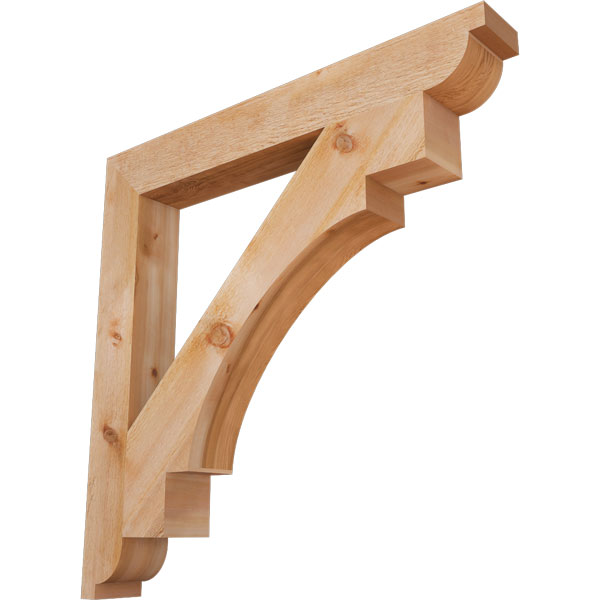 Ekena Millwork BKT06X48X48MRC02RWR