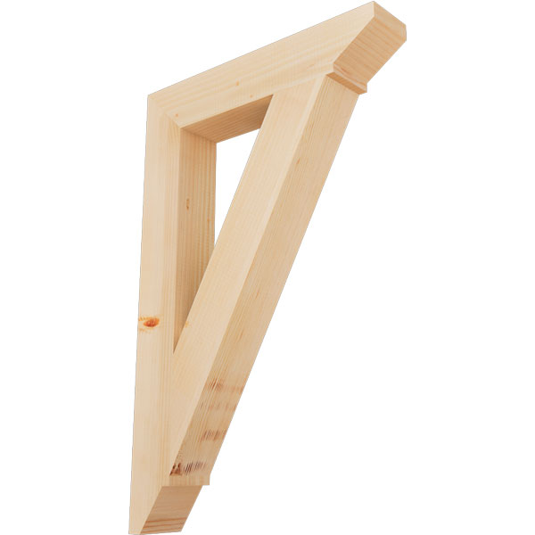 Ekena Millwork BKT04X22X34TRA07SDF