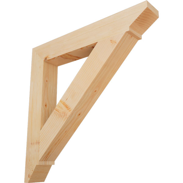 Ekena Millwork BKT04X28X28TRA07SDF