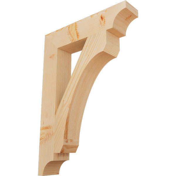 Ekena Millwork BKT04X20X28LEC08SDF