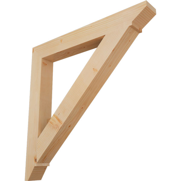 Ekena Millwork BKT04X34X34TRA07SDF