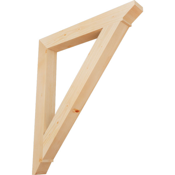 Ekena Millwork BKT04X34X40TRA07SDF