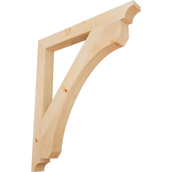 Ekena Millwork BKT04X38X44LEC08SDF