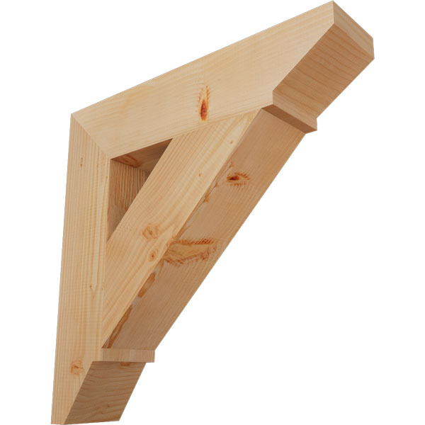 Ekena Millwork BKT06X28X28TRA07SDF
