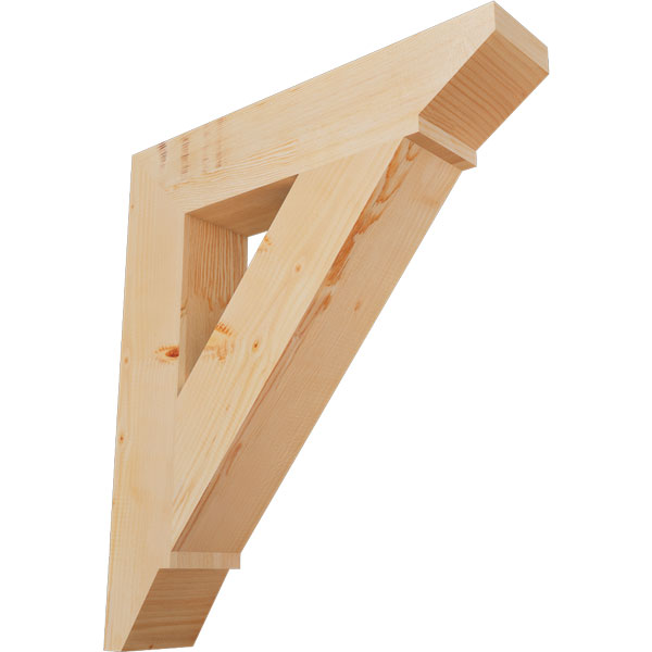Ekena Millwork BKT06X30X34TRA07SDF