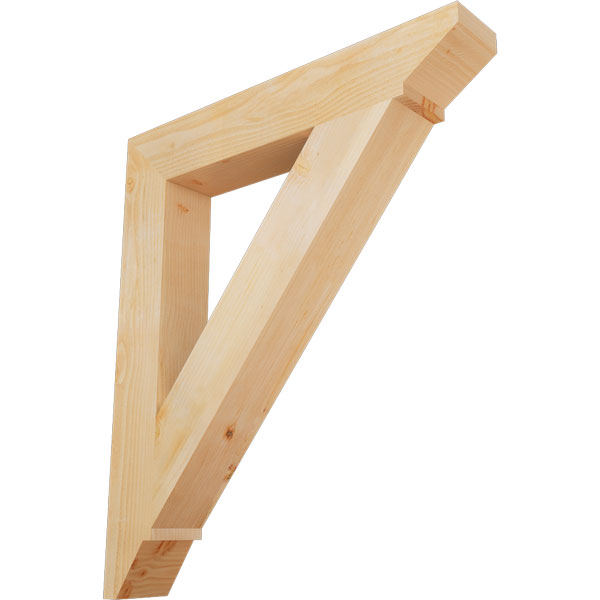 Ekena Millwork BKT06X38X44TRA07RDF