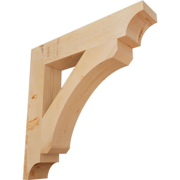Ekena Millwork BKT06X34X34LEC08SDF