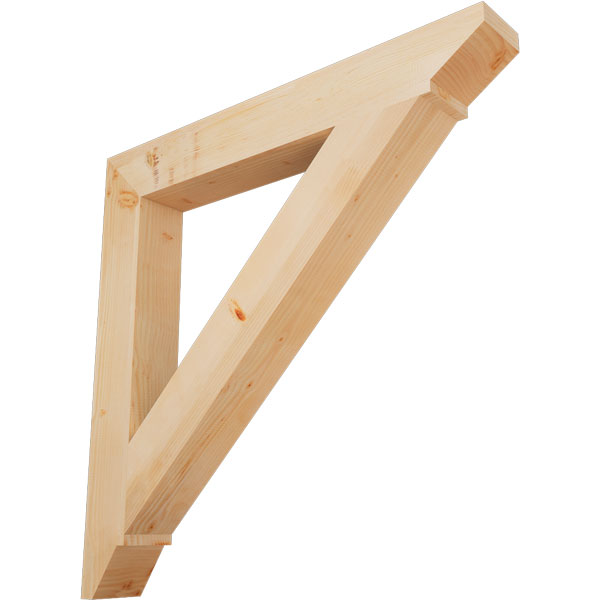 Ekena Millwork BKT06X46X46TRA07SDF