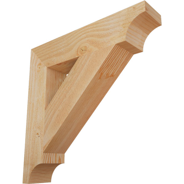Ekena Millwork BKT04X20X20TRA08RDF