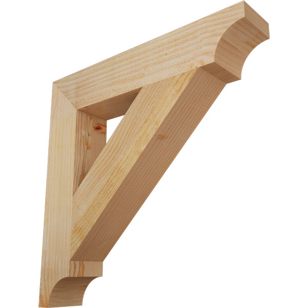 Ekena Millwork BKT04X22X22TRA08RDF