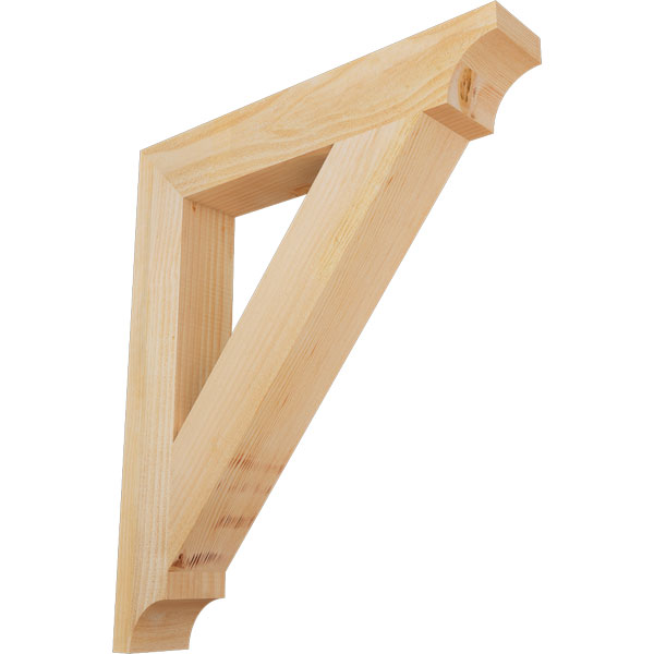 Ekena Millwork BKT04X24X28TRA08RDF