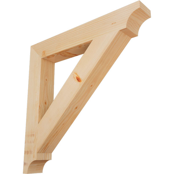 Ekena Millwork BKT04X28X28TRA08SDF
