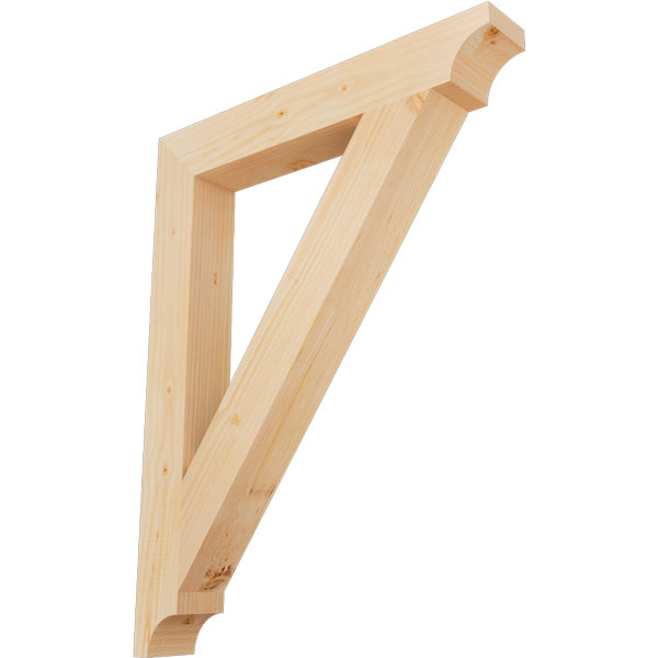 Ekena Millwork BKT04X28X36TRA08SDF