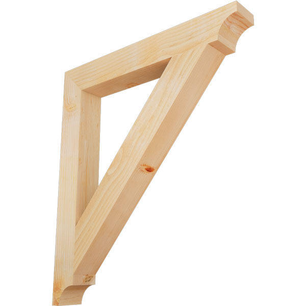 Ekena Millwork BKT04X30X34TRA08RDF