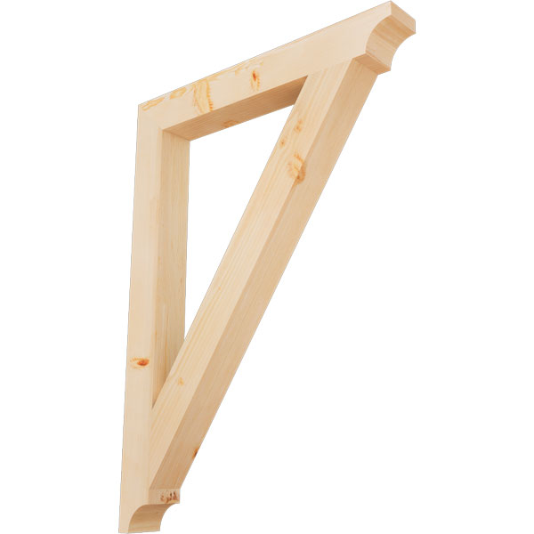 Ekena Millwork BKT04X32X44TRA08SDF