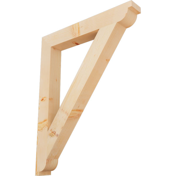 Ekena Millwork BKT04X30X38TRA02SDF