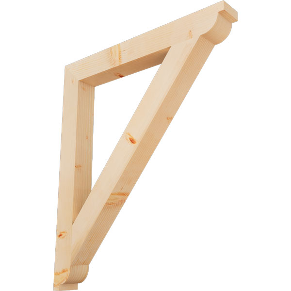Ekena Millwork BKT04X34X40TRA02SDF