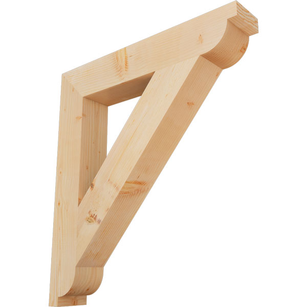 Ekena Millwork BKT06X36X40TRA02SDF