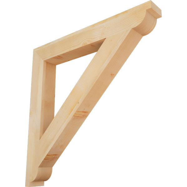 Ekena Millwork BKT06X48X48TRA02RDF