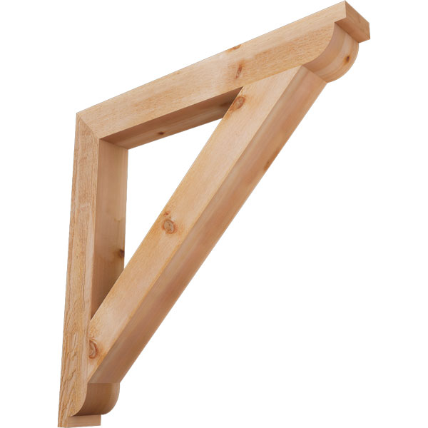 Ekena Millwork BKT06X48X48TRA02RWR
