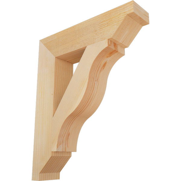 Ekena Millwork BKT04X18X22FST10RDF