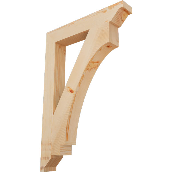 Ekena Millwork BKT04X26X38IMP10SDF