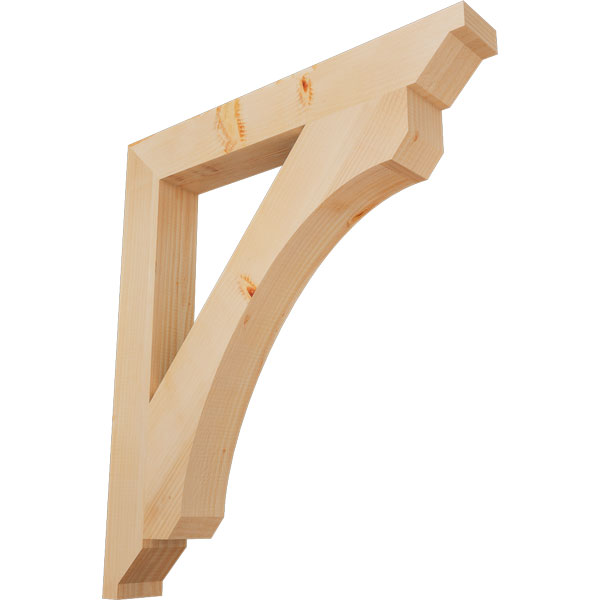 Ekena Millwork BKT04X30X34LEC10SDF