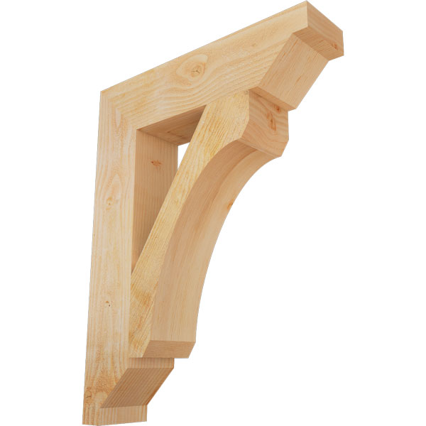 Ekena Millwork BKT06X26X34LEC10RDF