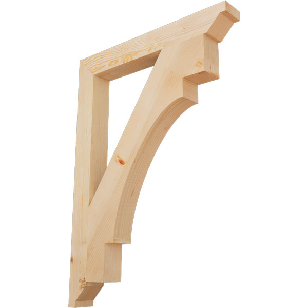 Ekena Millwork BKT04X32X44MRC10SDF