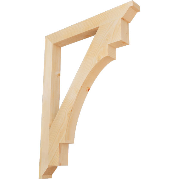 Ekena Millwork BKT04X36X48MRC10RDF
