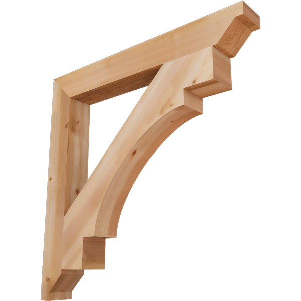 Ekena Millwork BKT06X48X48MRC10SWR