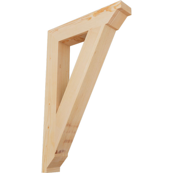 Ekena Millwork BKT04X22X34TRA10SDF
