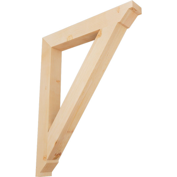Ekena Millwork BKT04X30X38TRA10SDF