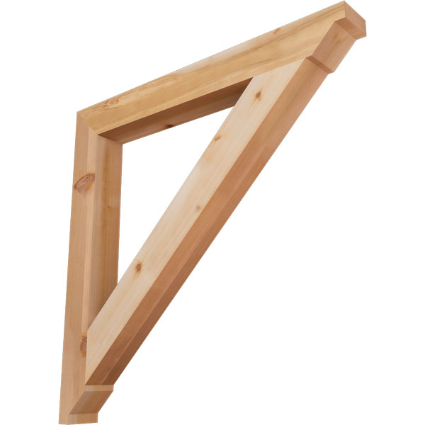Ekena Millwork BKT04X36X36TRA10SWR