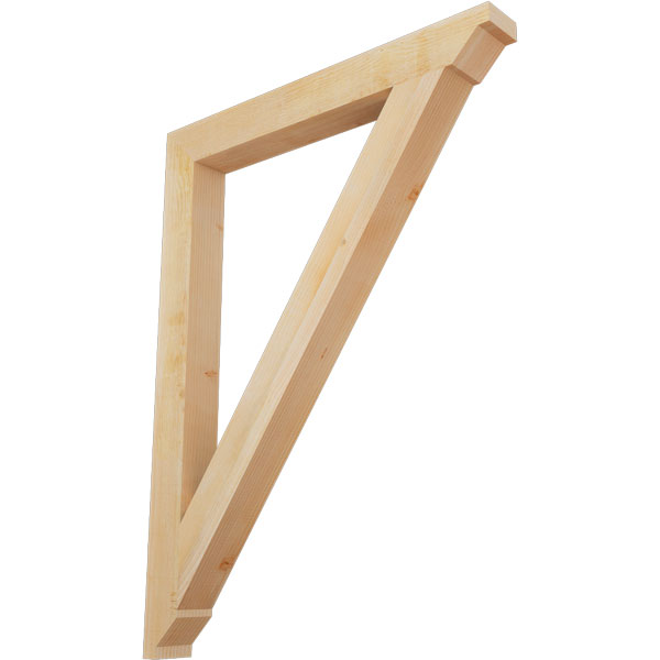 Ekena Millwork BKT04X36X48TRA10RDF