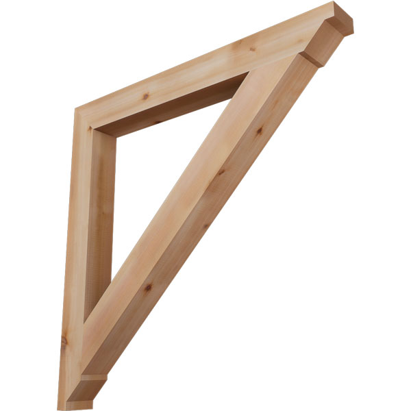 Ekena Millwork BKT04X38X38TRA10SWR