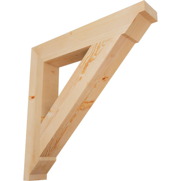 Ekena Millwork BKT06X38X38TRA10SDF