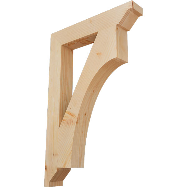 Ekena Millwork BKT04X24X36WTL10SDF