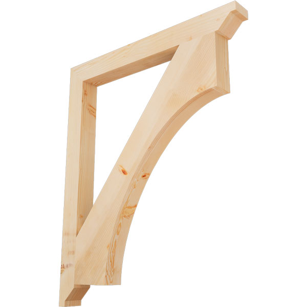Ekena Millwork BKT04X40X48WTL10SDF