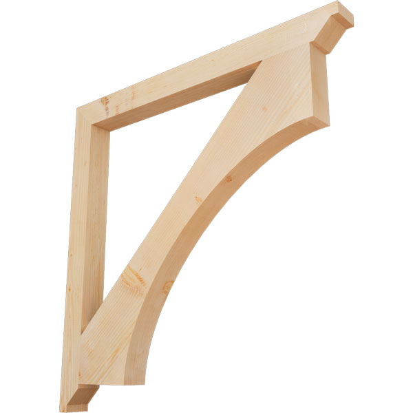 Ekena Millwork BKT04X48X48WTL10SDF